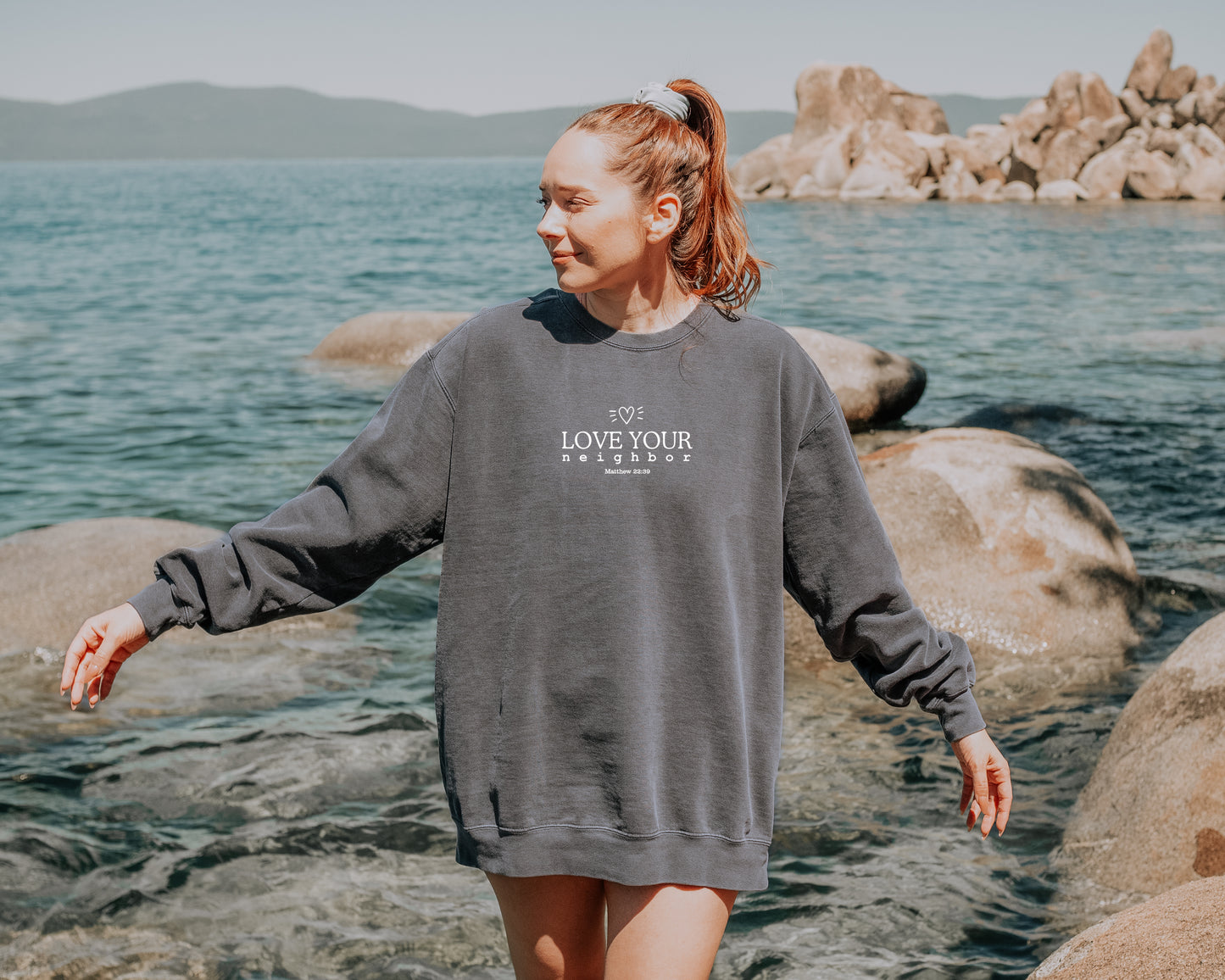 LOVE YOUR NEIGHBOR UNISEX SWEATSHIRT