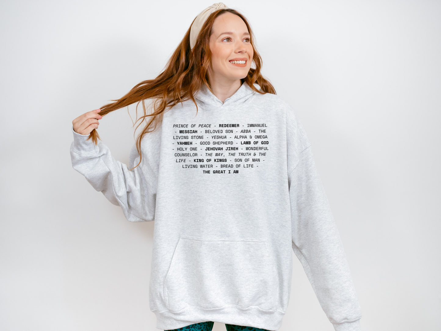 THE MANY NAMES OF JESUS HOODIE