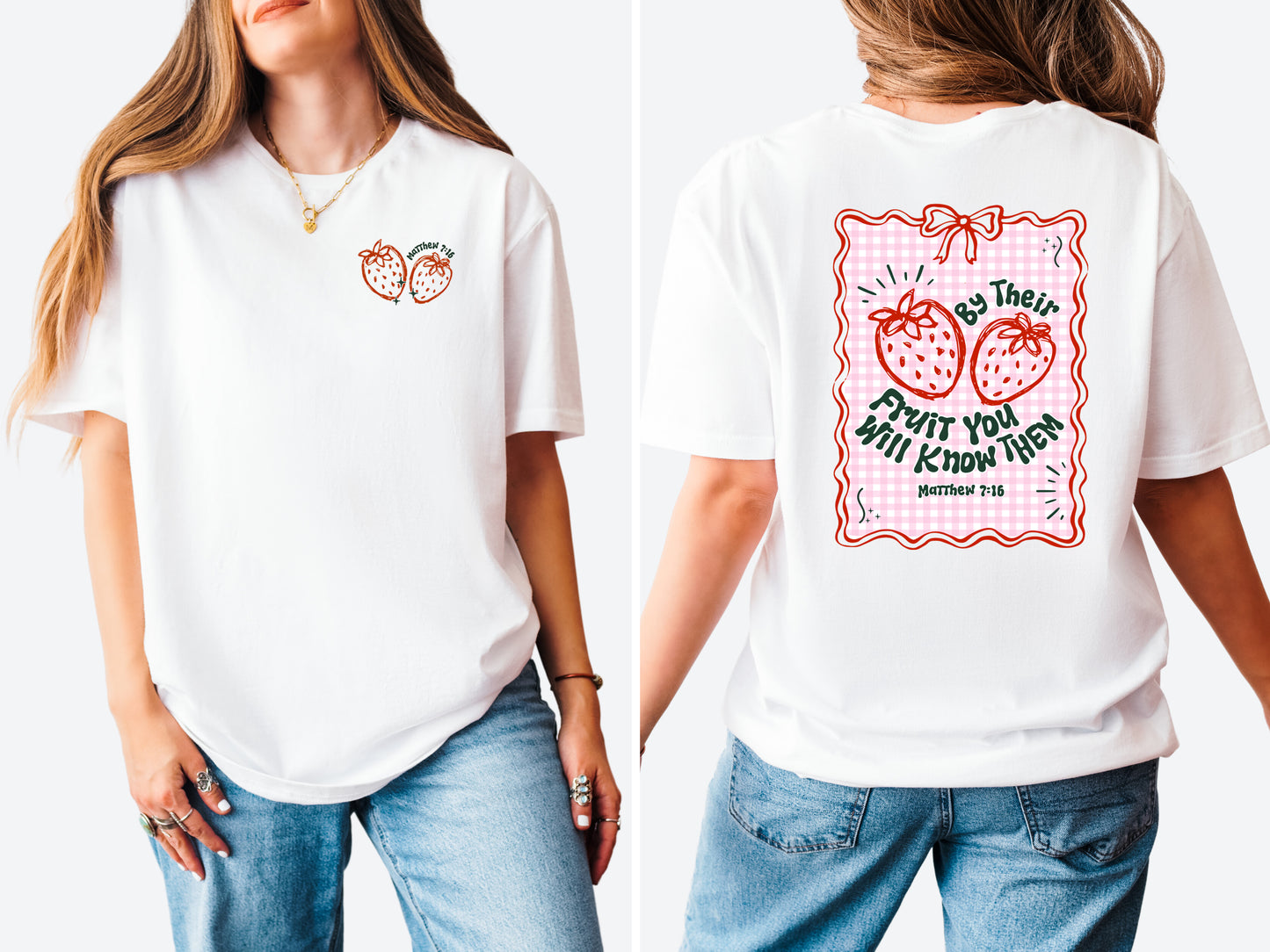 BY THEIR FRUIT YOU WILL KNOW THEM UNISEX TEE
