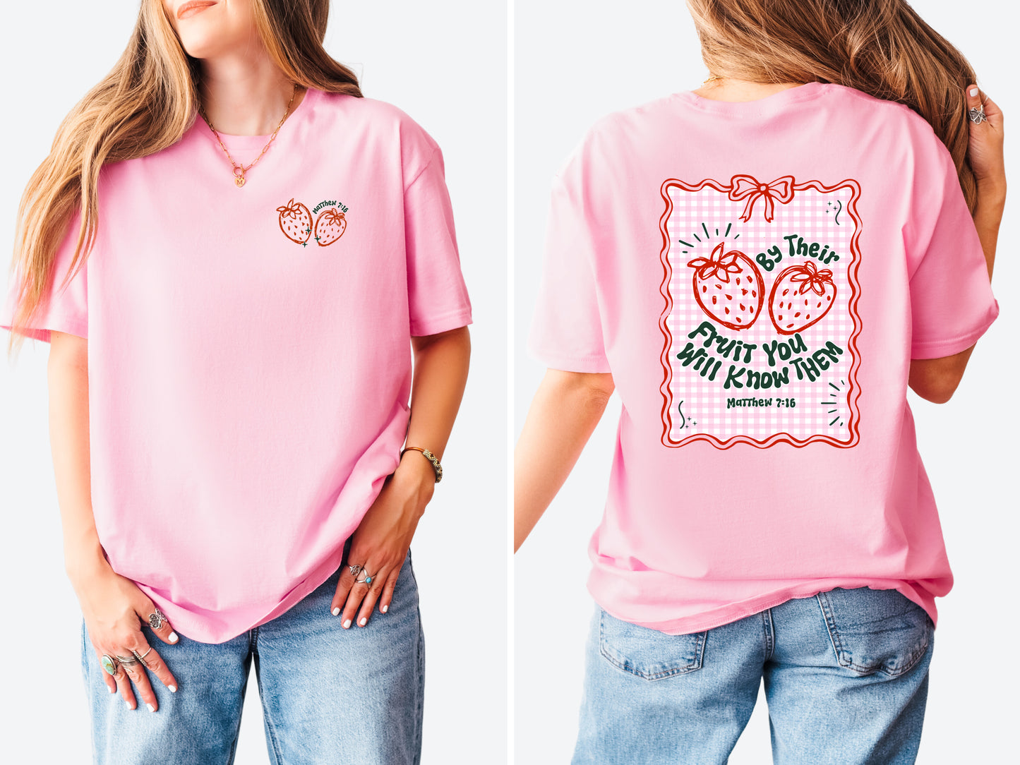 BY THEIR FRUIT YOU WILL KNOW THEM UNISEX TEE