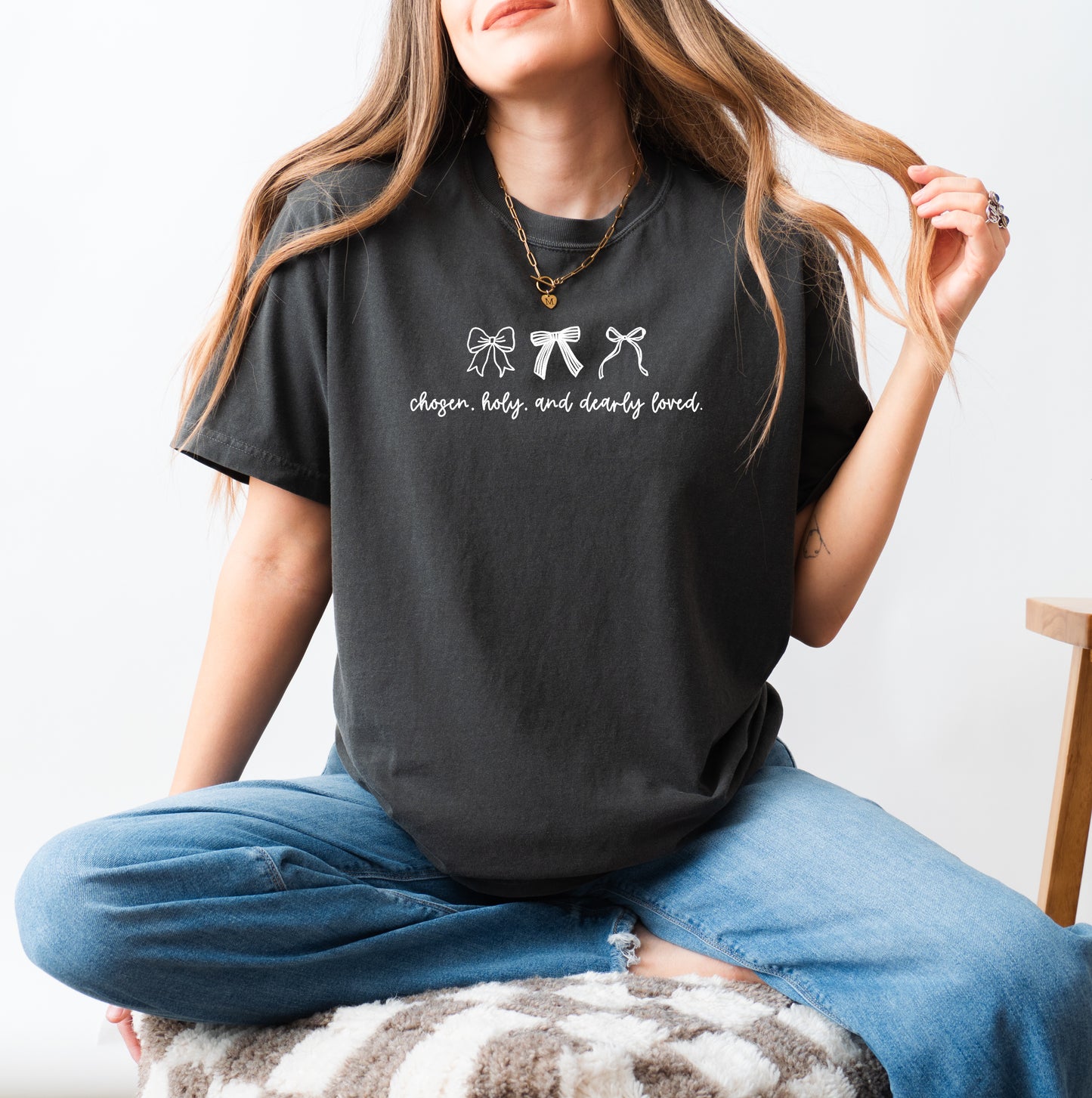 CHOSEN, HOLY, AND DEARLY LOVED UNISEX TEE