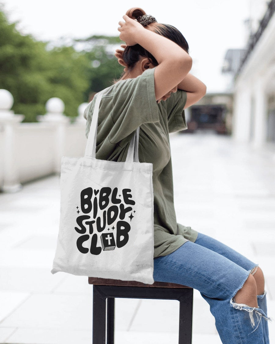 BIBLE STUDY CLUB TOTE BAG