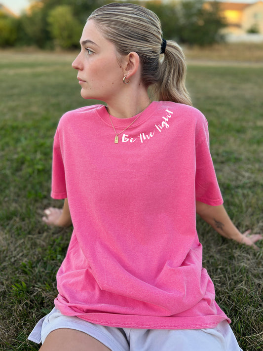 BE THE LIGHT NECK UNISEX TEE
