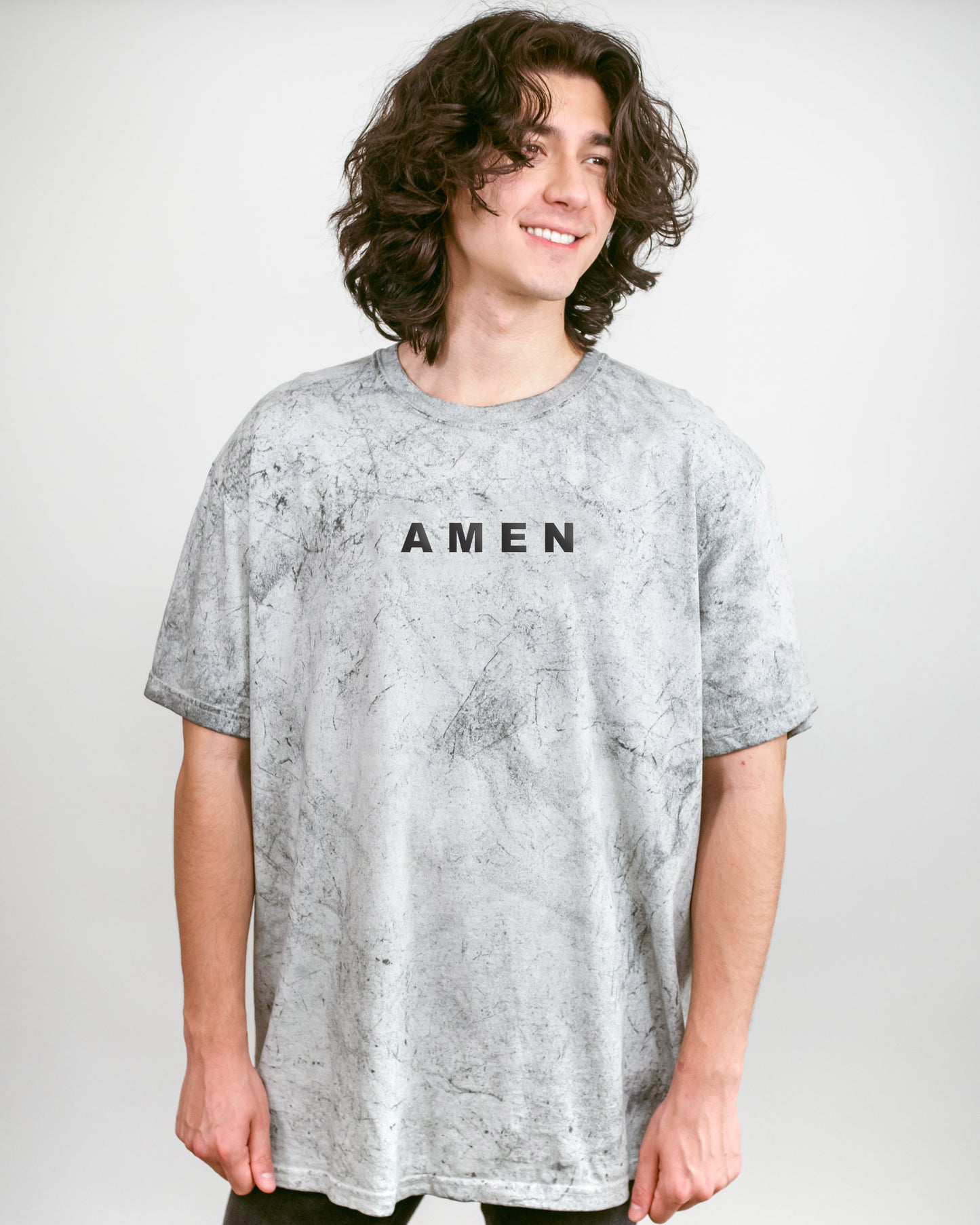 AMEN UNISEX SMOKE TEE (PUFFED DESIGN)