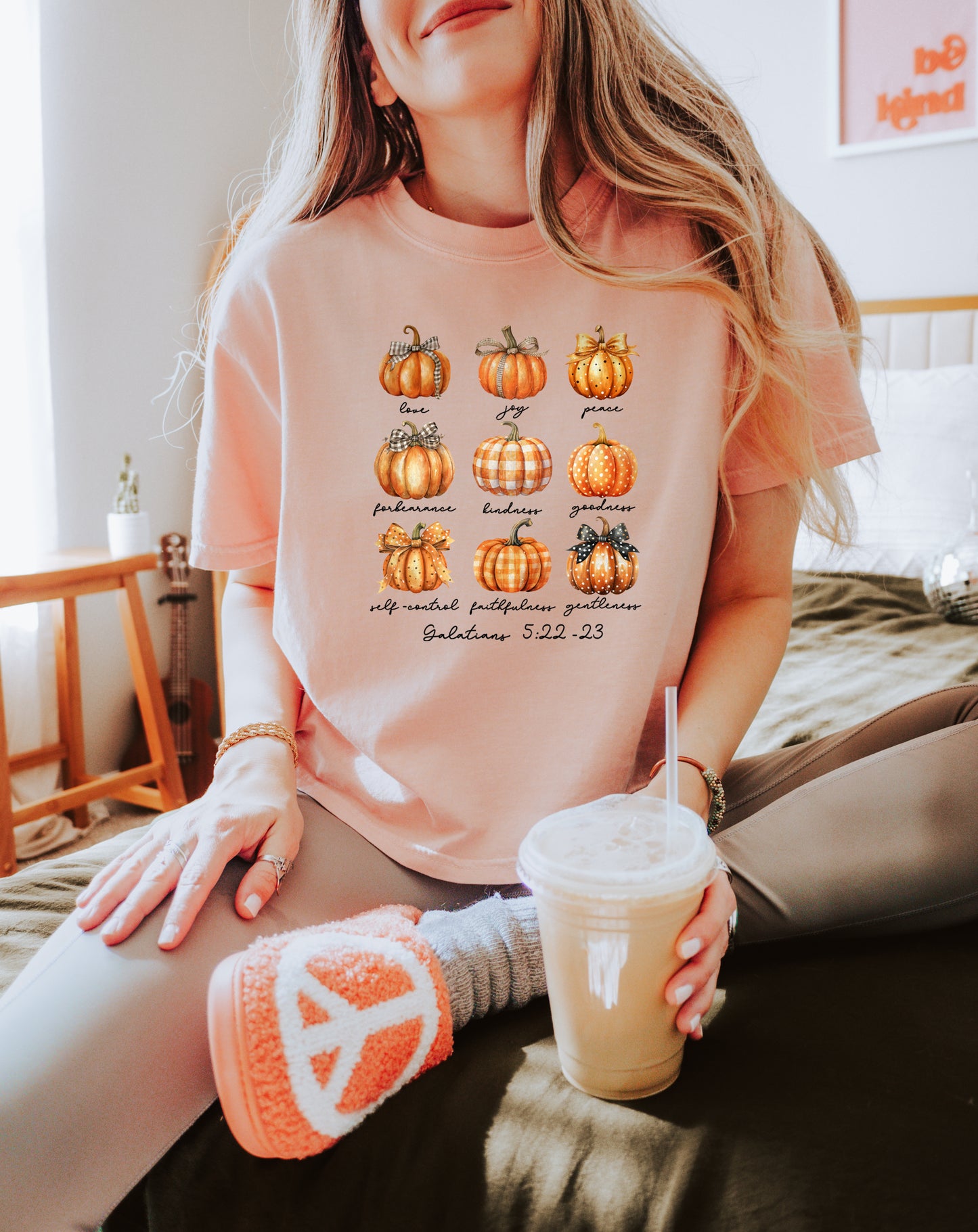 PUMPKIN FRUIT OF THE SPIRIT UNISEX TEE