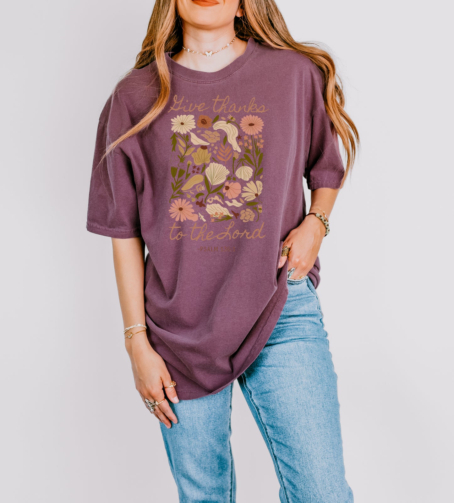 GIVE THANKS TO THE LORD UNISEX TEE
