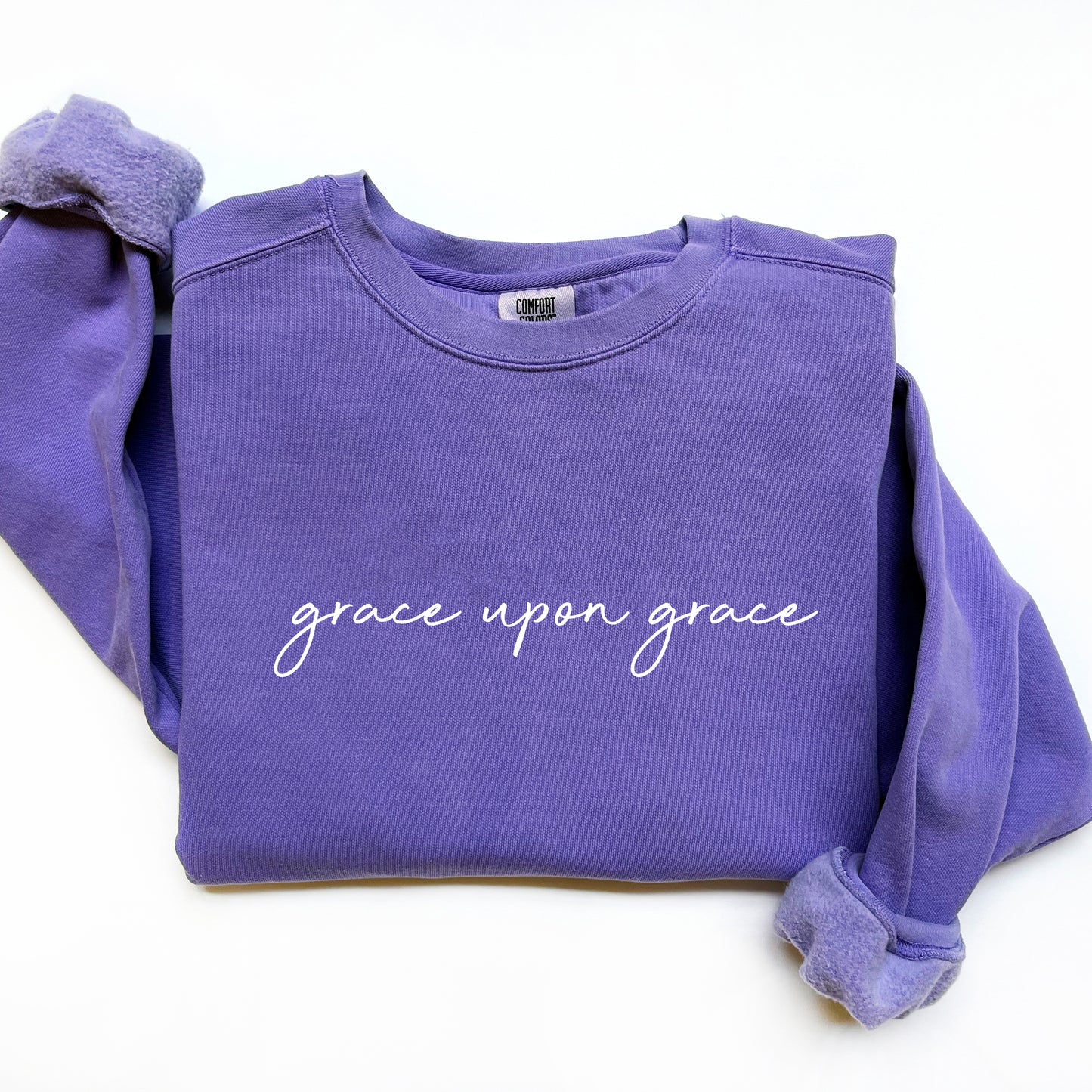 GRACE UPON GRACE UNISEX SWEATSHIRT