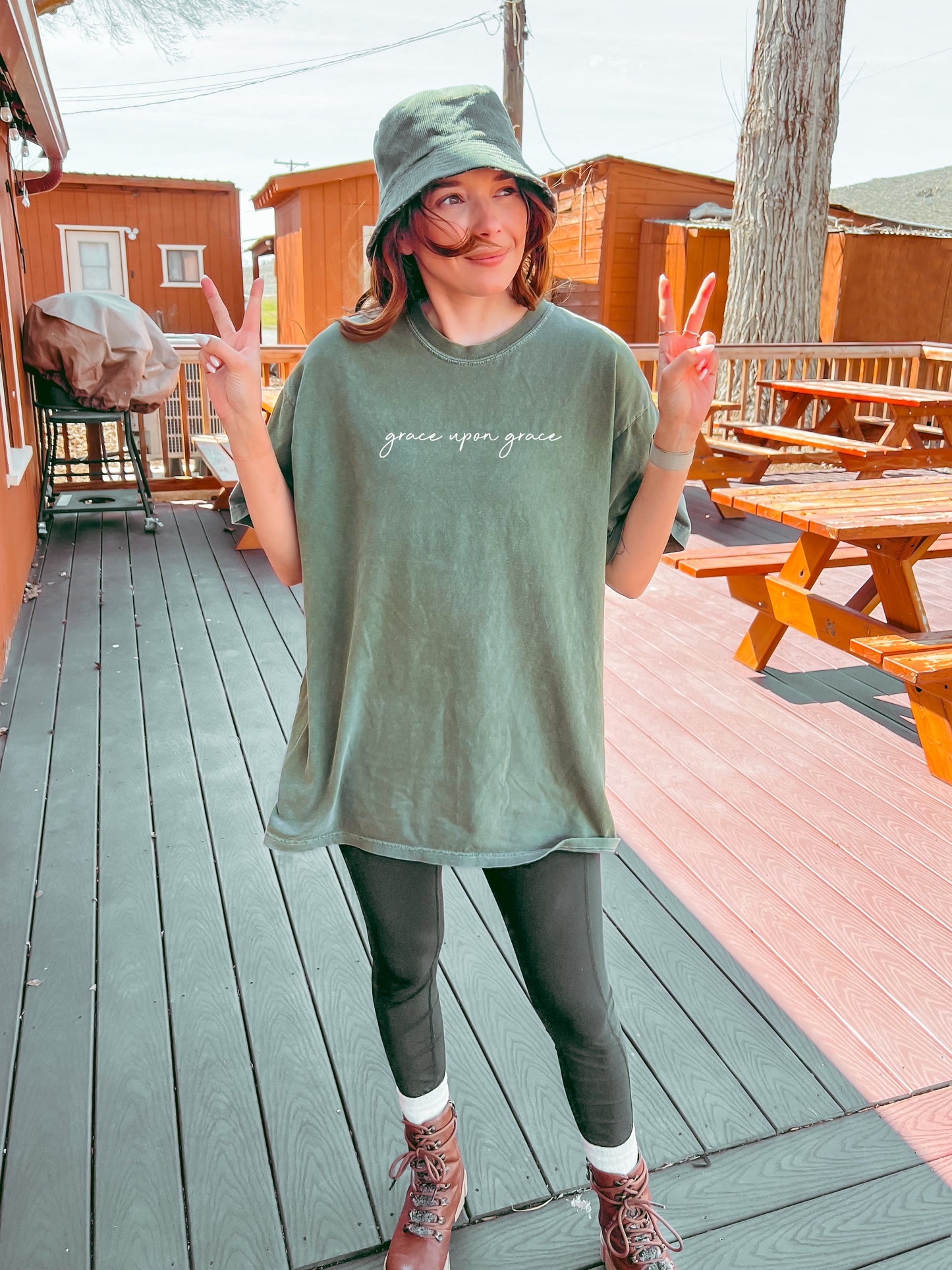 GRACE UPON GRACE UNISEX TEE