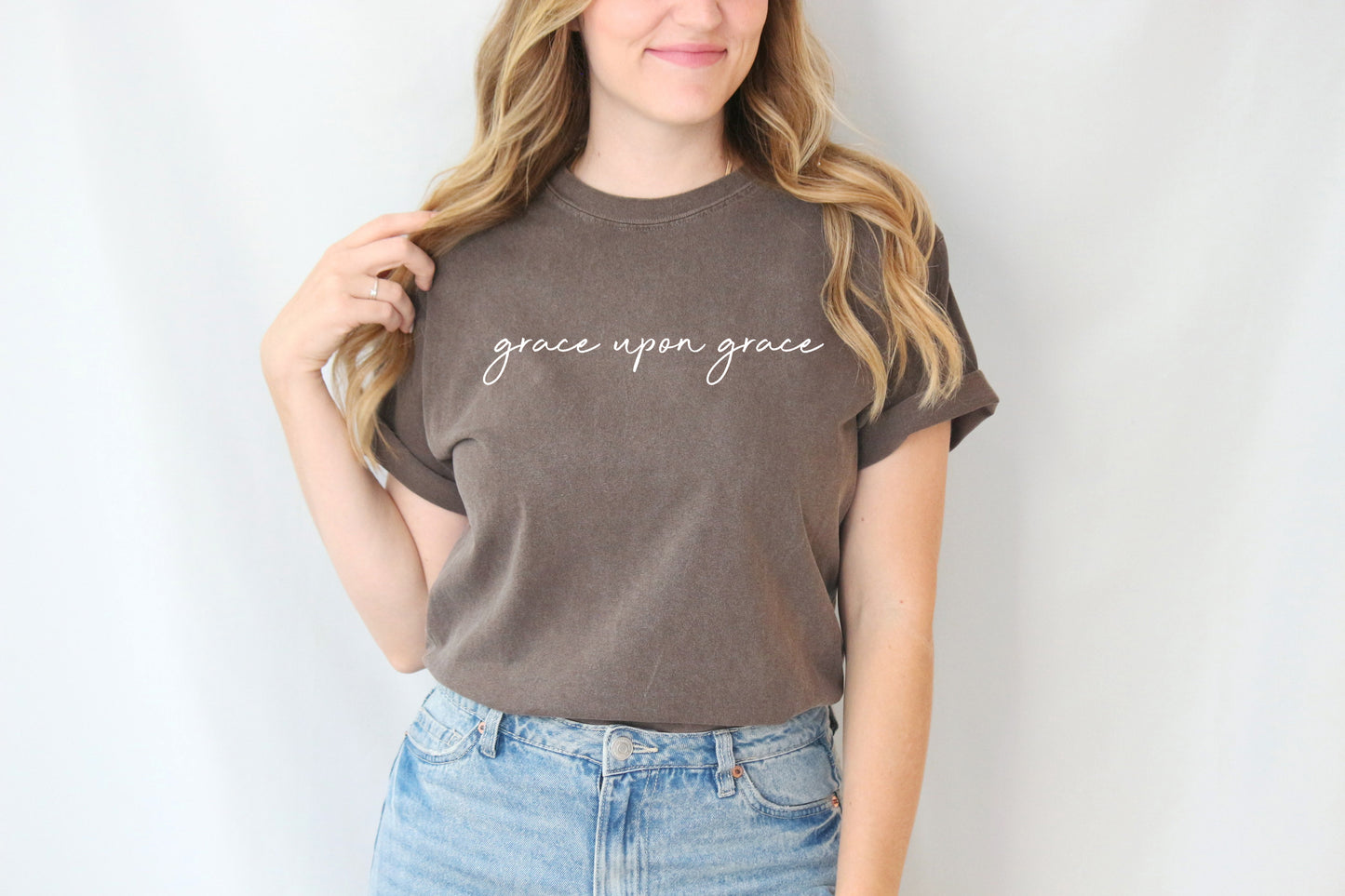 GRACE UPON GRACE UNISEX TEE