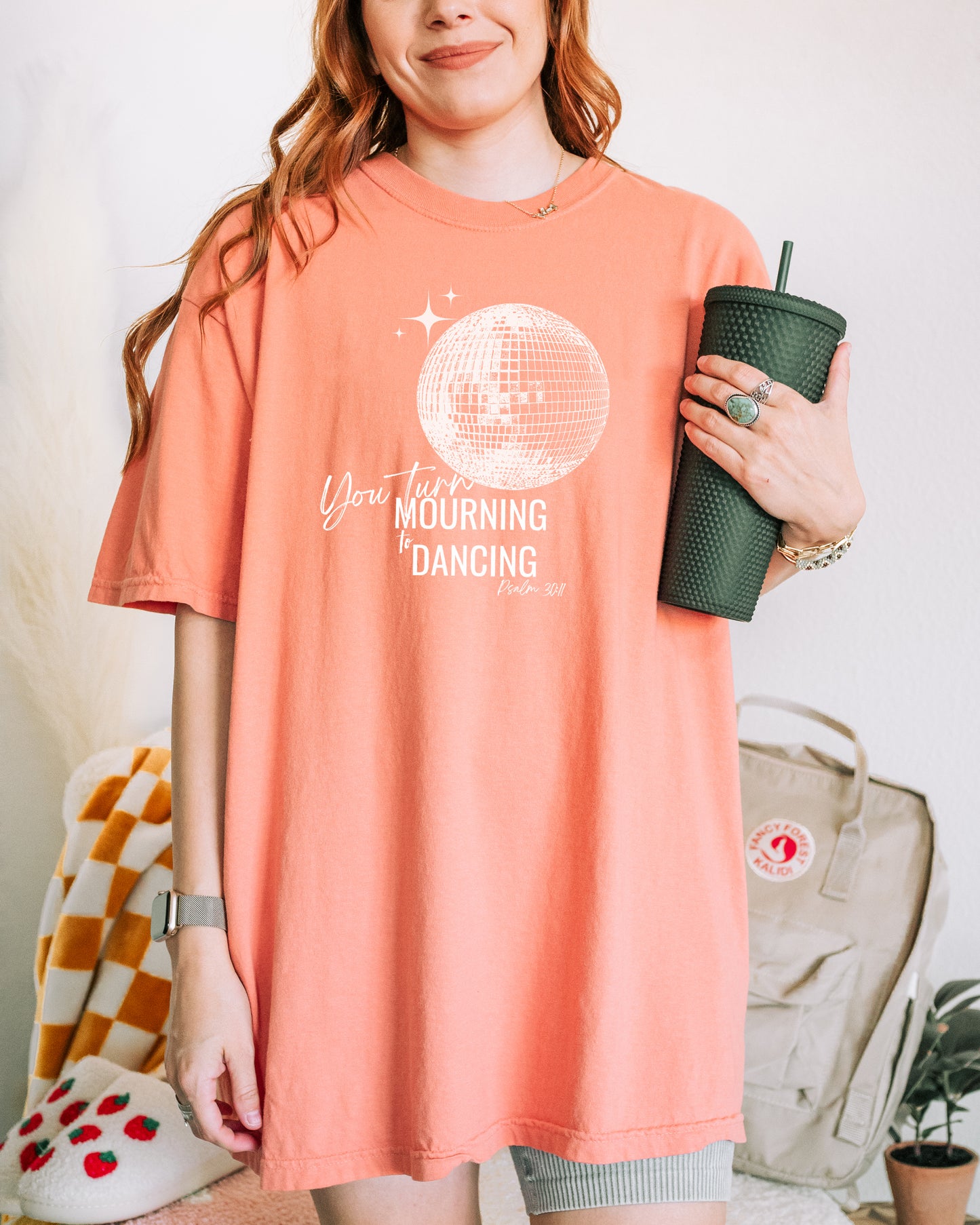YOU TURN MOURNING TO DANCING UNISEX TEE