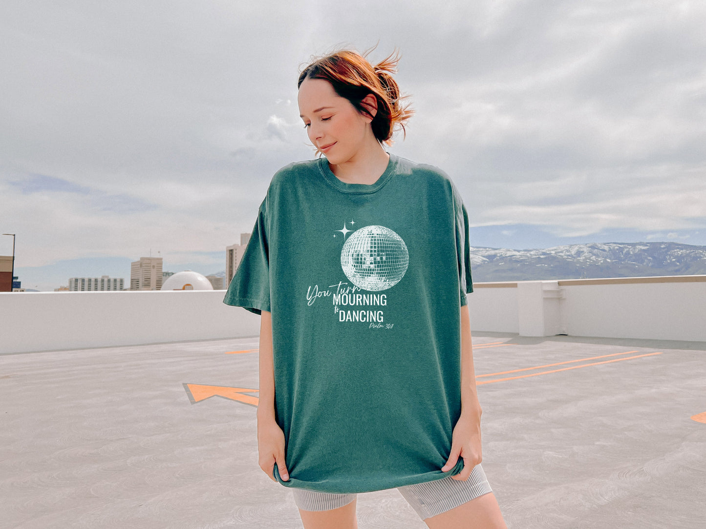 YOU TURN MOURNING TO DANCING UNISEX TEE