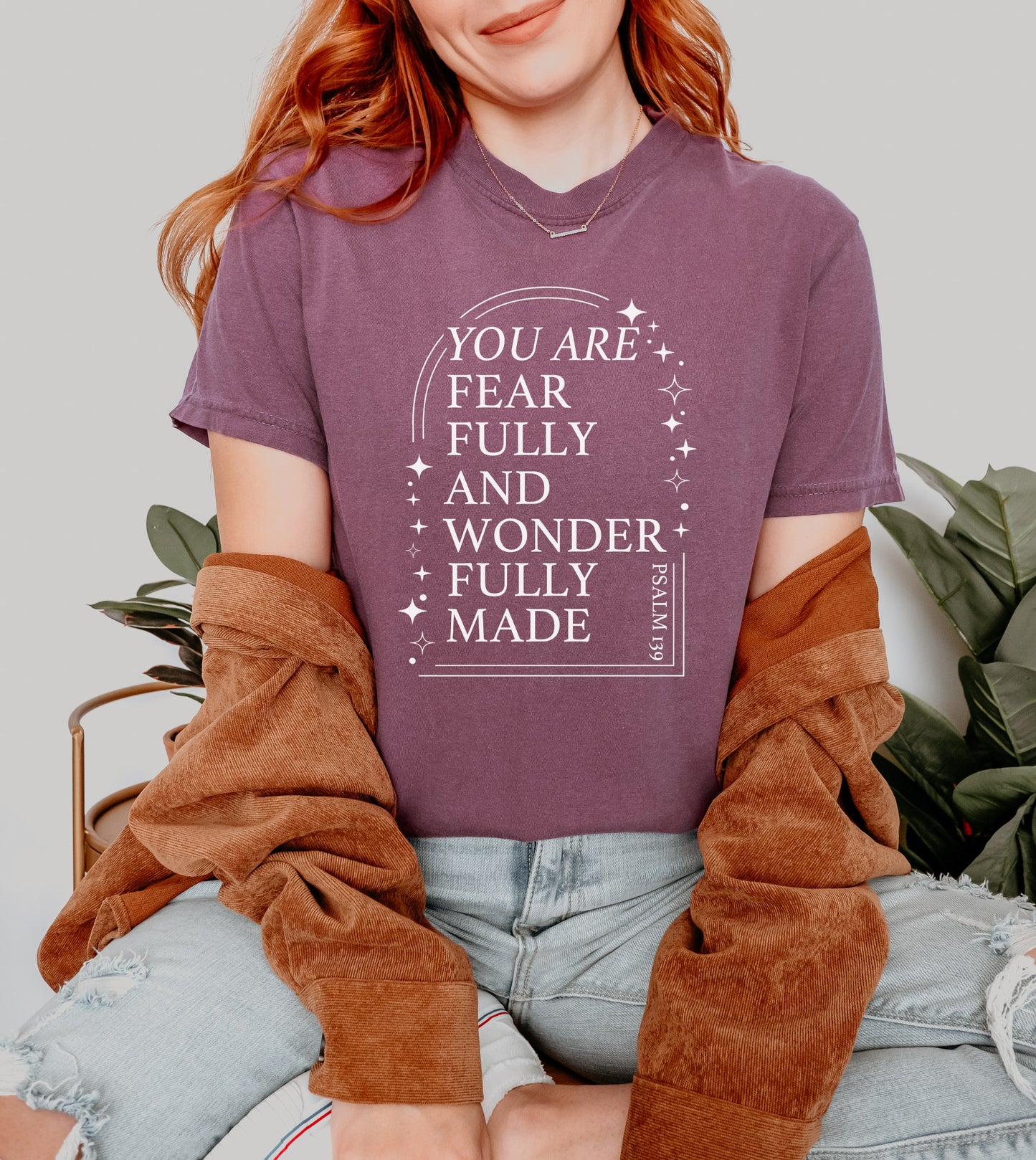 YOU ARE FEARFULLY AND WONDERFULLY MADE UNISEX TEE