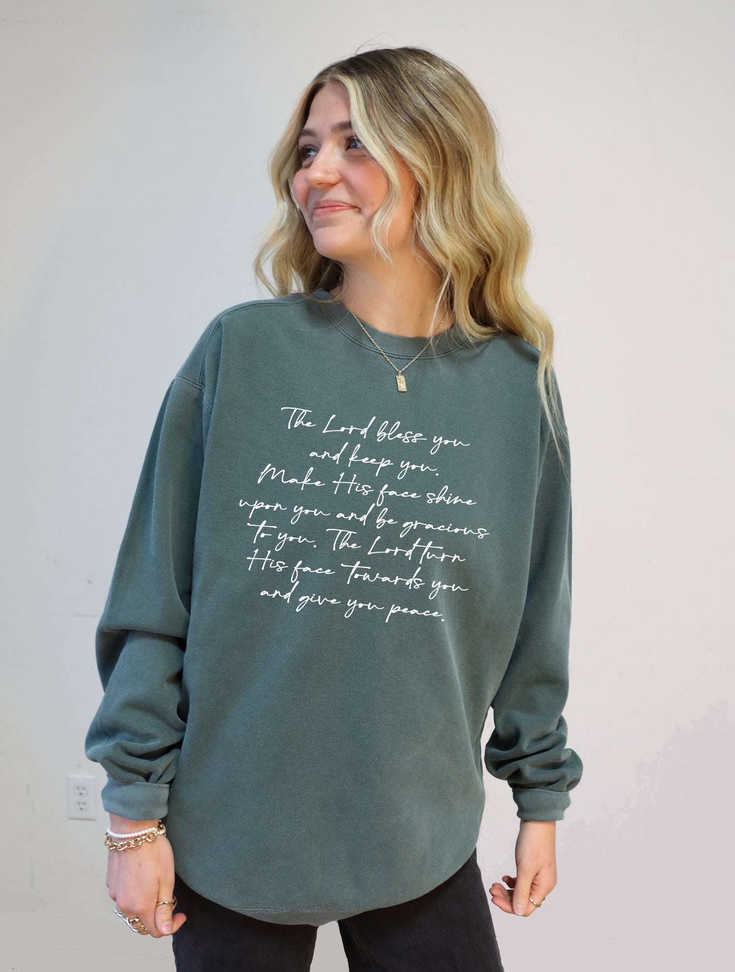 LORD BLESS YOU AND KEEP YOU UNISEX SWEATSHIRT