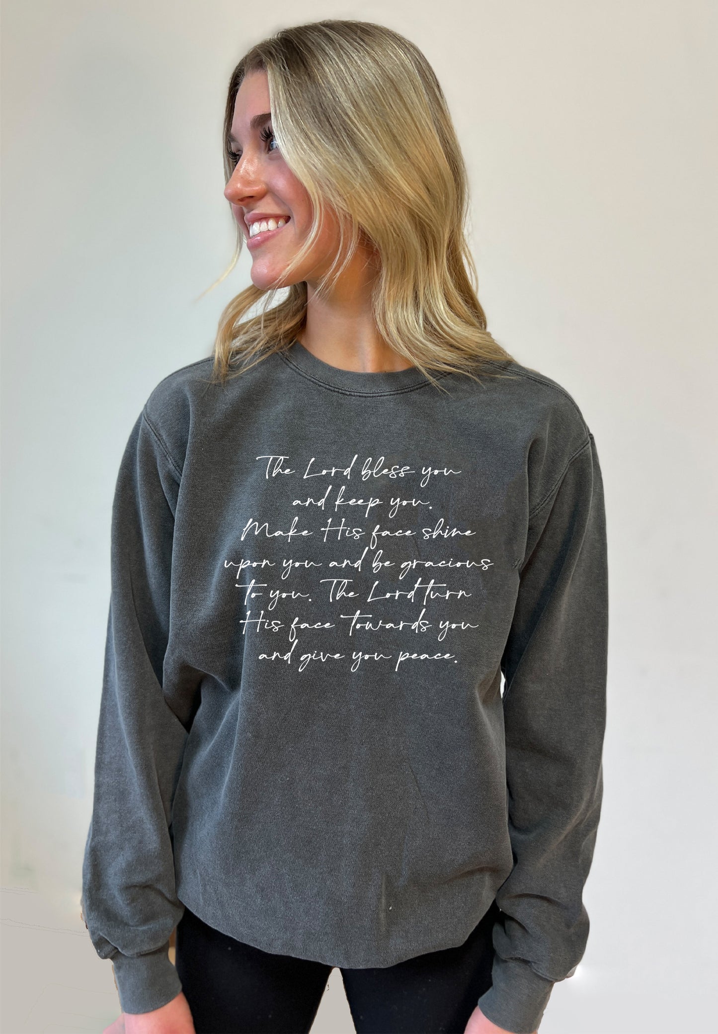 LORD BLESS YOU AND KEEP YOU UNISEX SWEATSHIRT