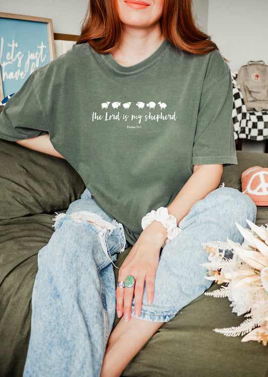 THE LORD IS MY SHEPHERD UNISEX TEE