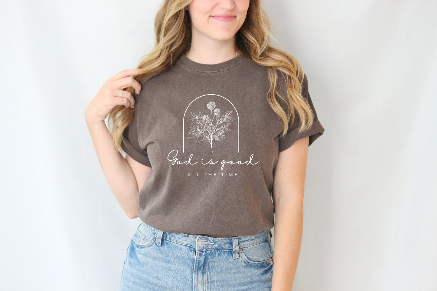 GOD IS GOOD ALL THE TIME UNISEX TEE
