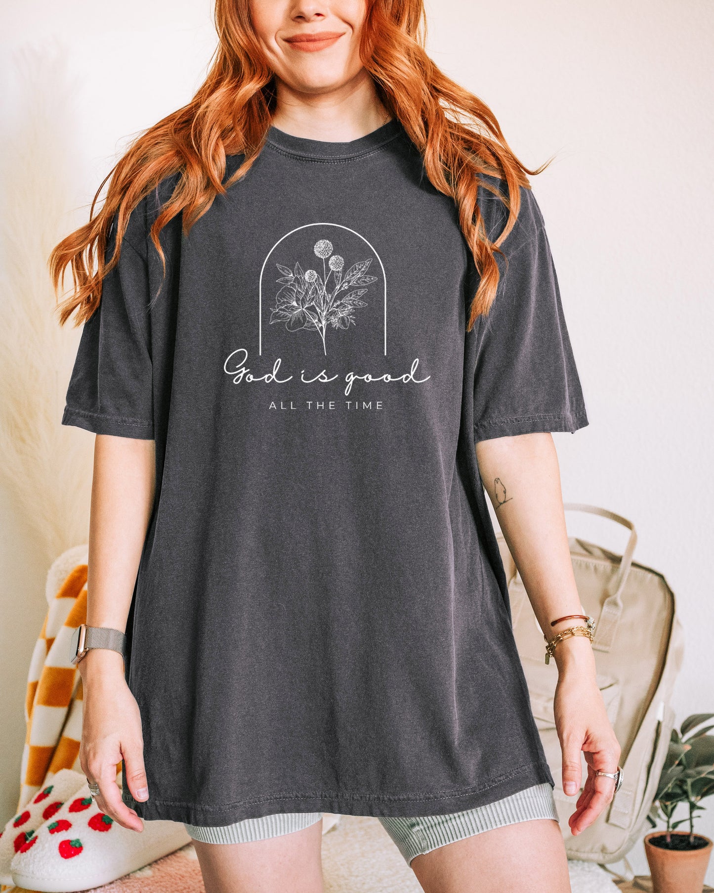 GOD IS GOOD ALL THE TIME UNISEX TEE