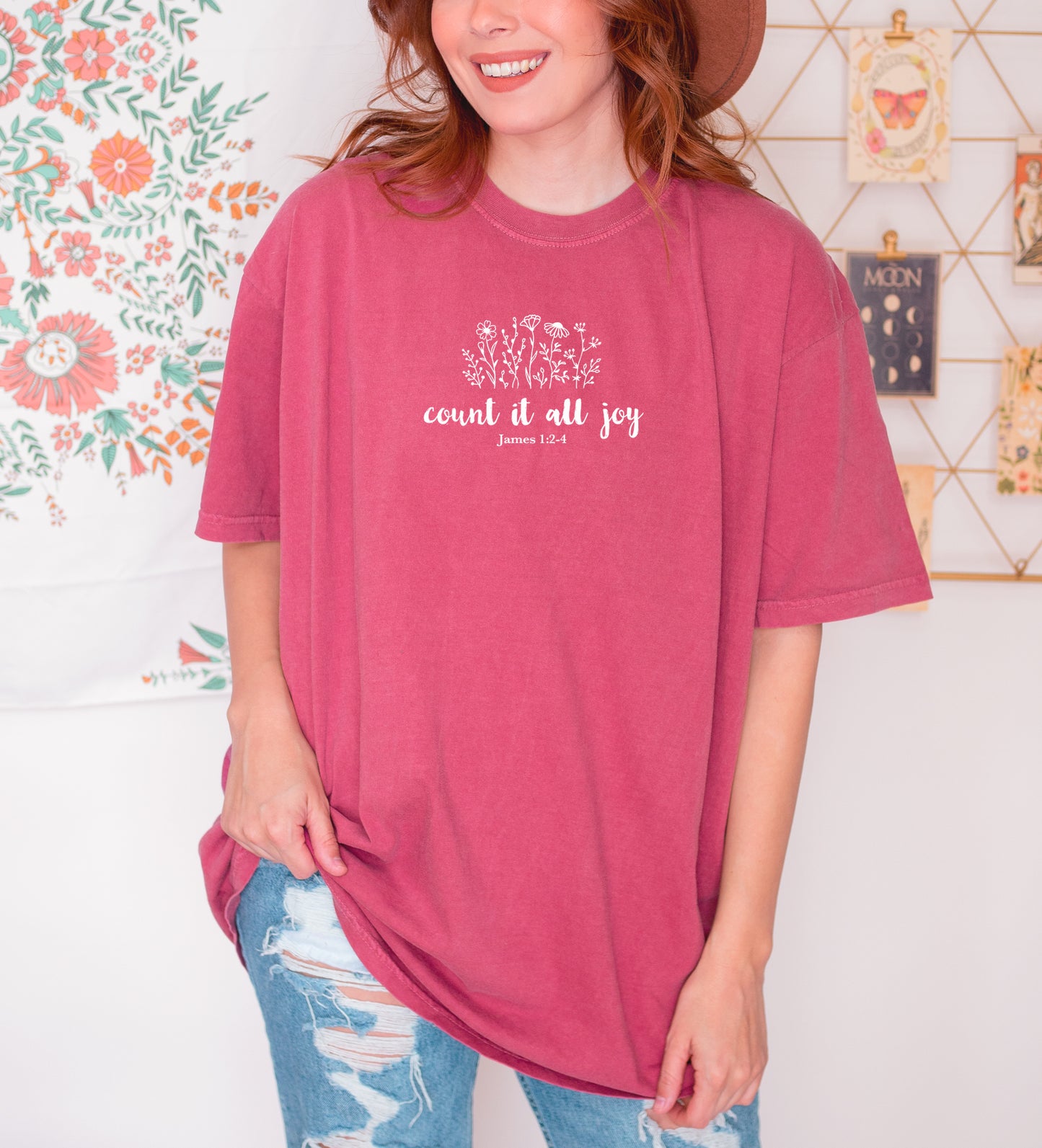 COUNT IT ALL JOY UNISEX TEE
