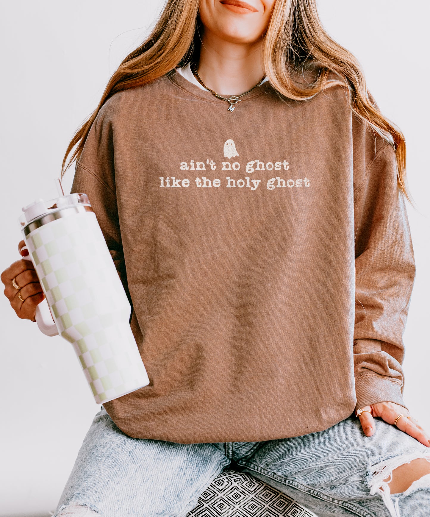 AIN'T NO GHOST LIKE THE HOLY GHOST UNISEX SWEATSHIRT