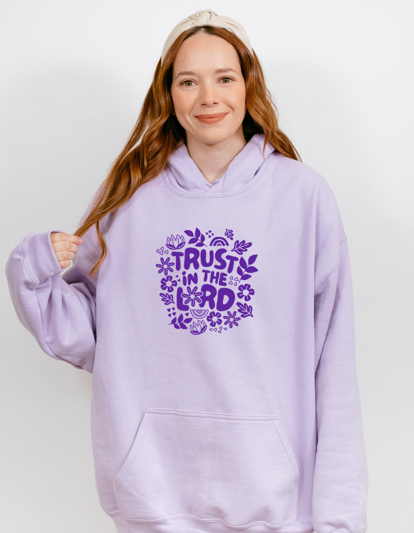 TRUST IN THE LORD UNISEX HOODED SWEATSHIRT
