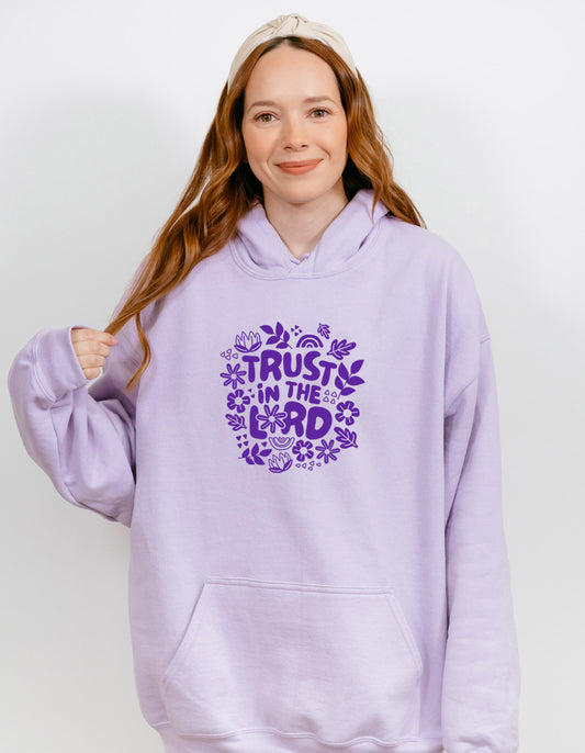 TRUST IN THE LORD UNISEX HOODED SWEATSHIRT