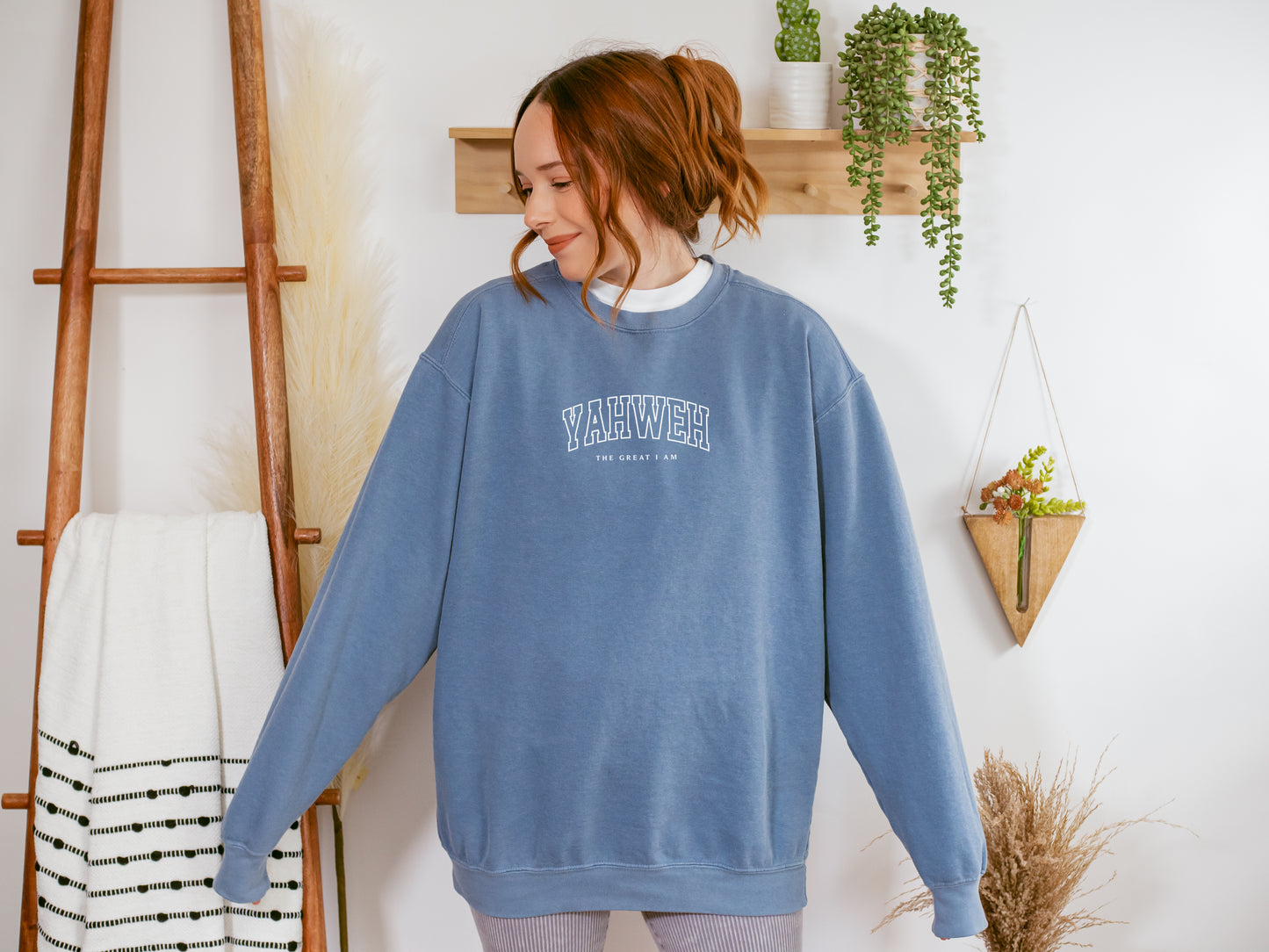 YAHWEH THE GREAT I AM UNISEX SWEATSHIRT