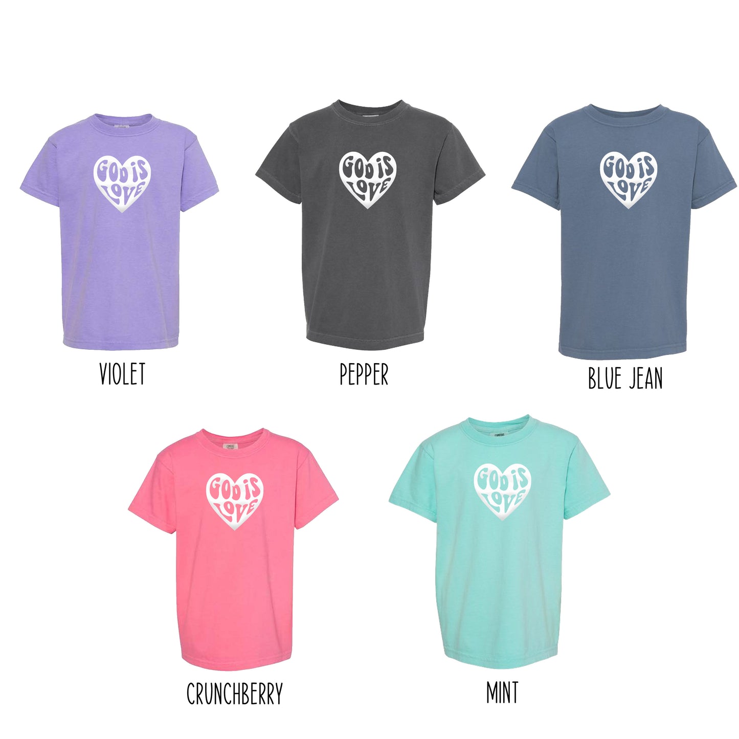 PUFFY GOD IS LOVE YOUTH TEE