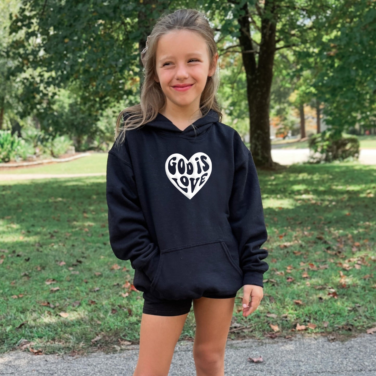 PUFFY GOD IS LOVE YOUTH HOODIE