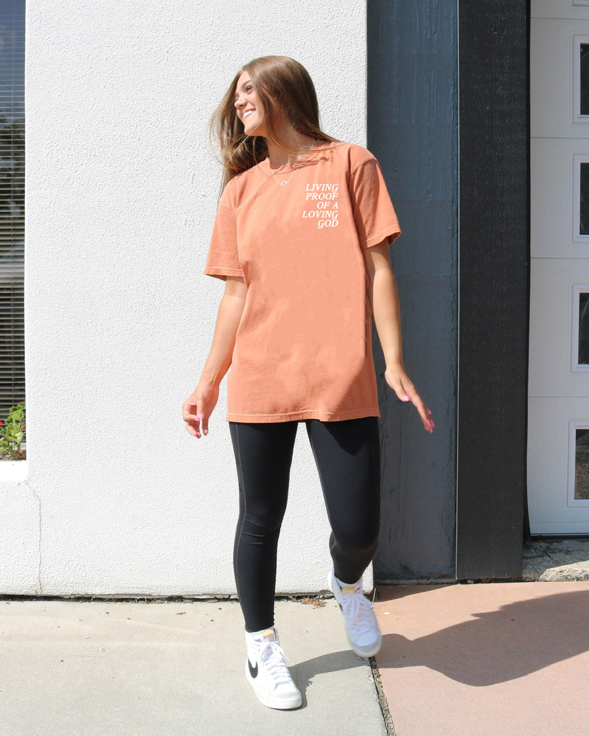 LIVING PROOF OF A LOVING GOD UNISEX TEE