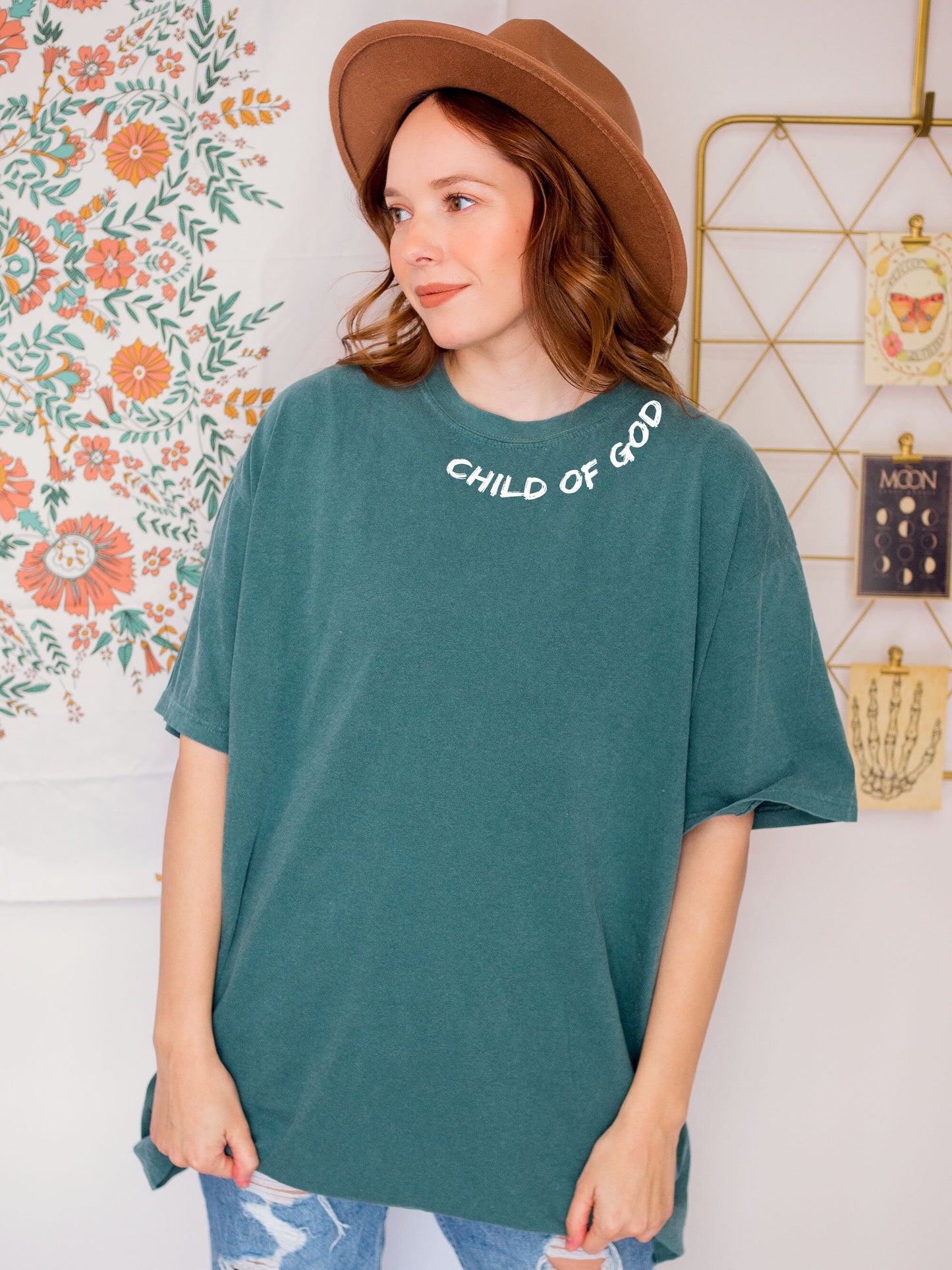 CHILD OF GOD NECK UNISEX TEE