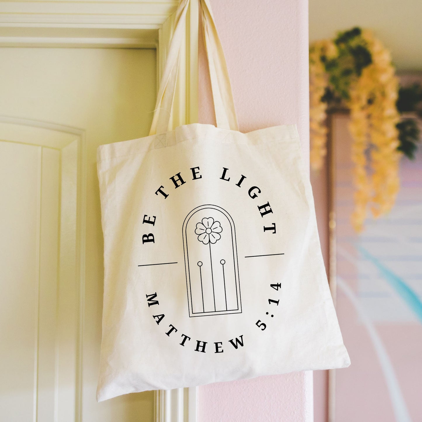 BE THE LIGHT TOTE BAG