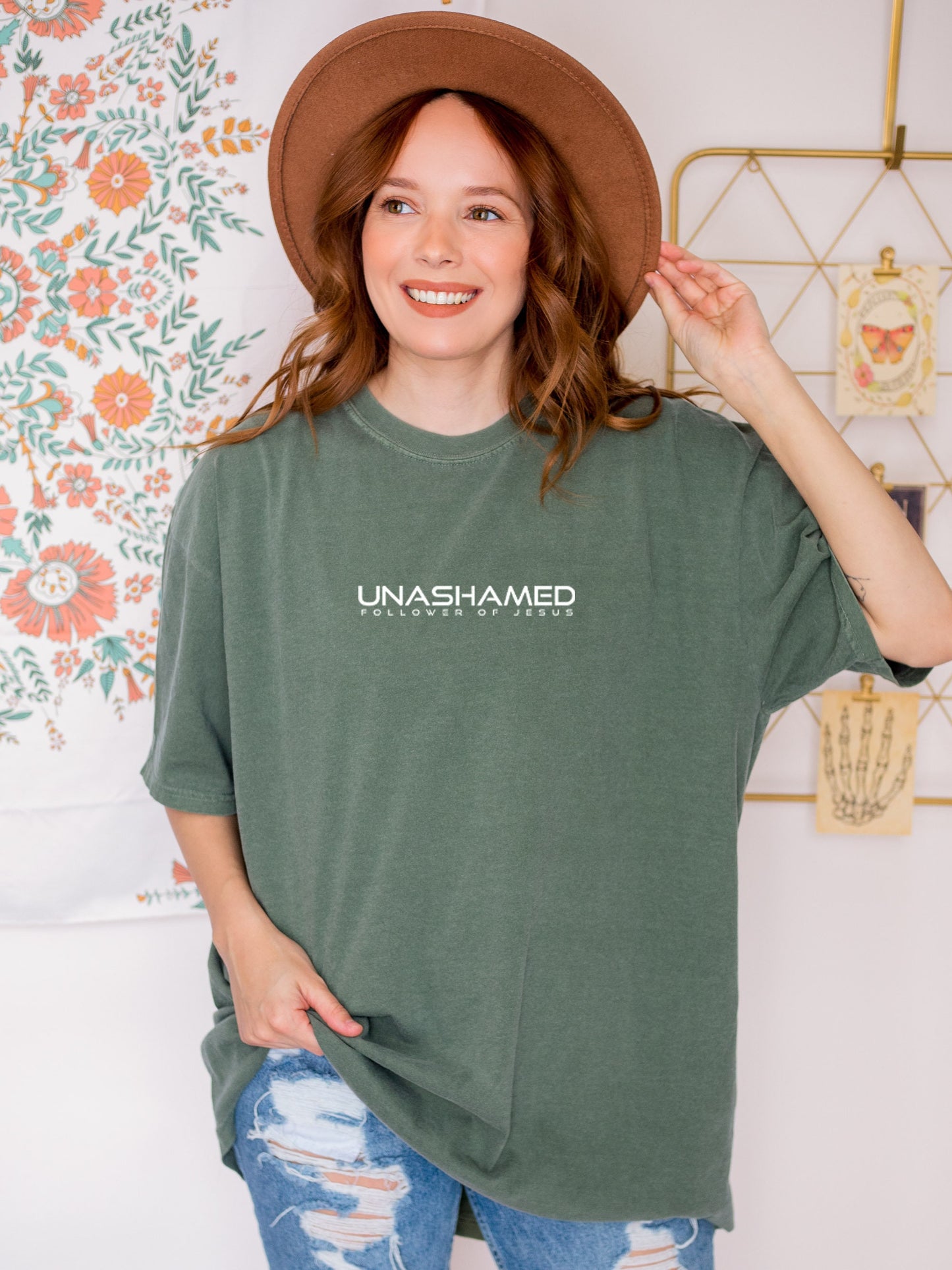 UNASHAMED FOLLOWER OF JESUS UNISEX TEE