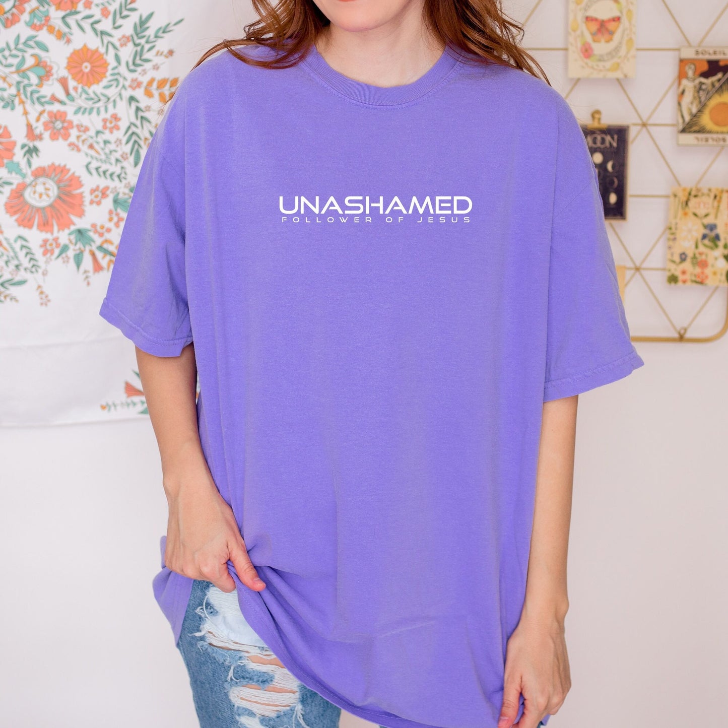 UNASHAMED FOLLOWER OF JESUS UNISEX TEE