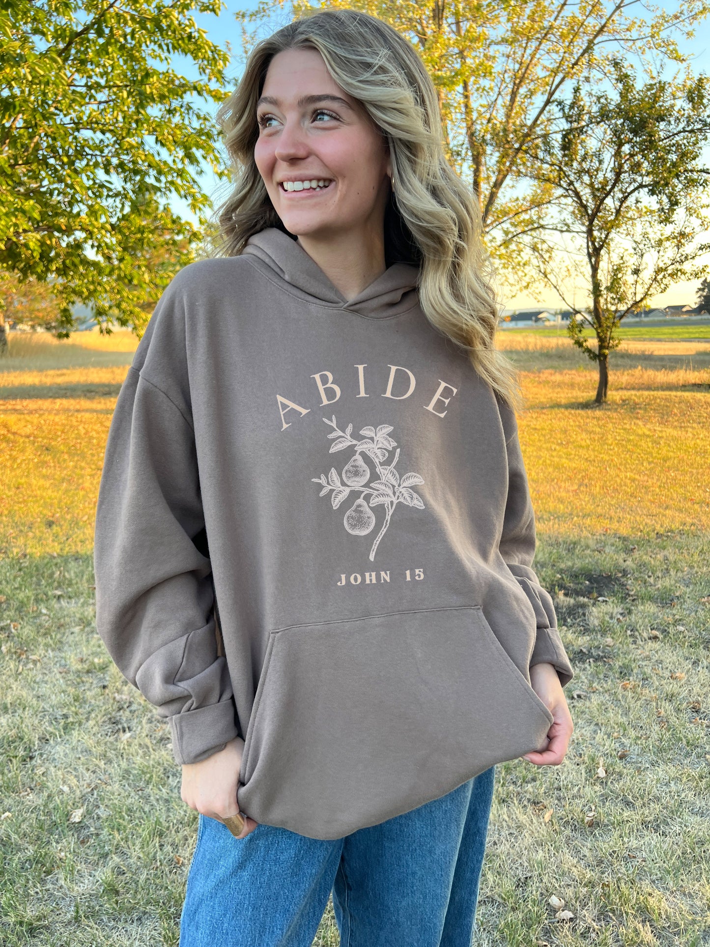 ABIDE UNISEX HOODED SWEATSHIRT