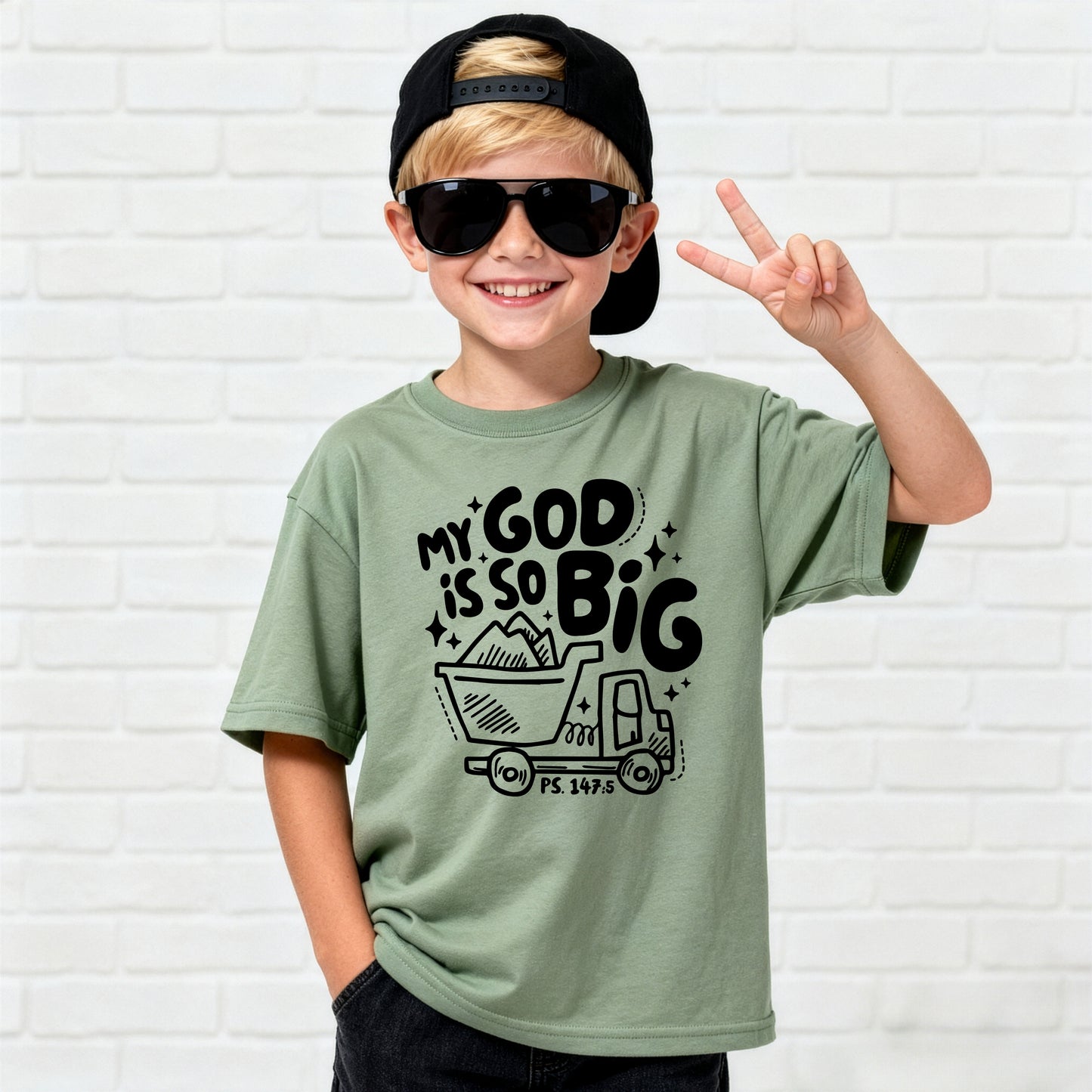 MY GOD IS SO BIG TODDLER TEE