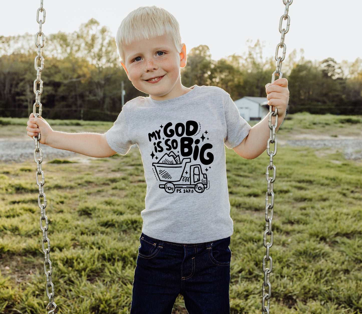 MY GOD IS SO BIG TODDLER TEE