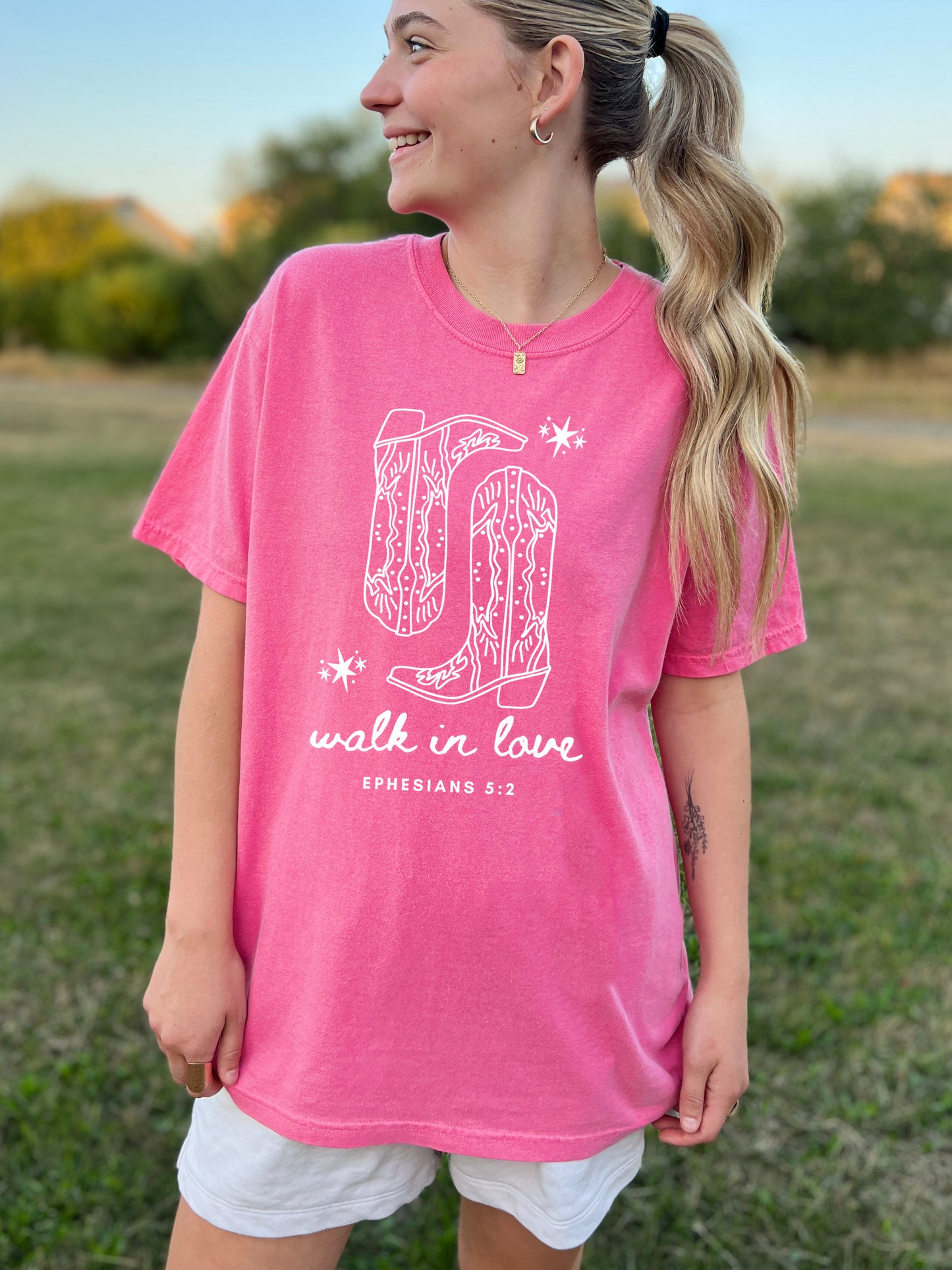 WALK IN LOVE UNISEX TEE