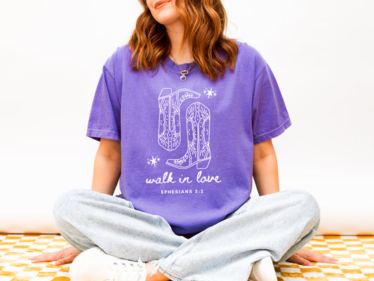 WALK IN LOVE UNISEX TEE