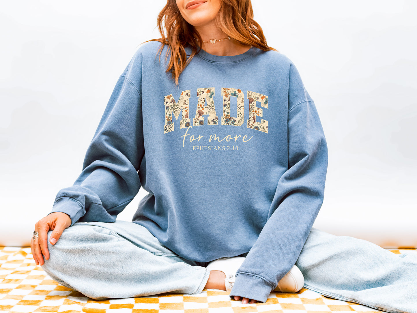 MADE FOR MORE UNISEX SWEATSHIRT
