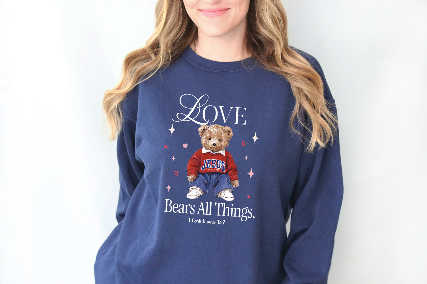 LOVE BEARS ALL THINGS UNISEX SWEATSHIRT