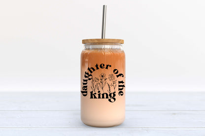 DAUGHTER OF THE KING GLASS TUMBLER