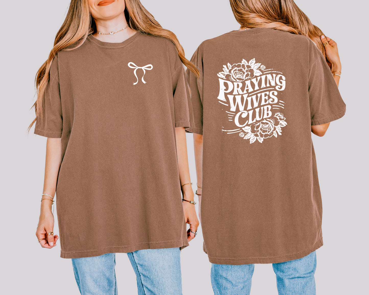 PRAYING WIVES CLUB UNISEX TEE