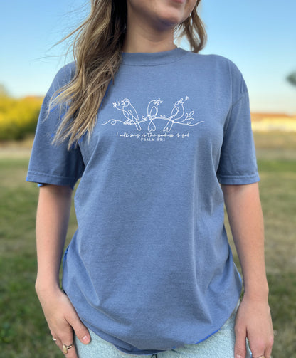 I WILL SING OF THE GOODNESS OF GOD UNISEX TEE