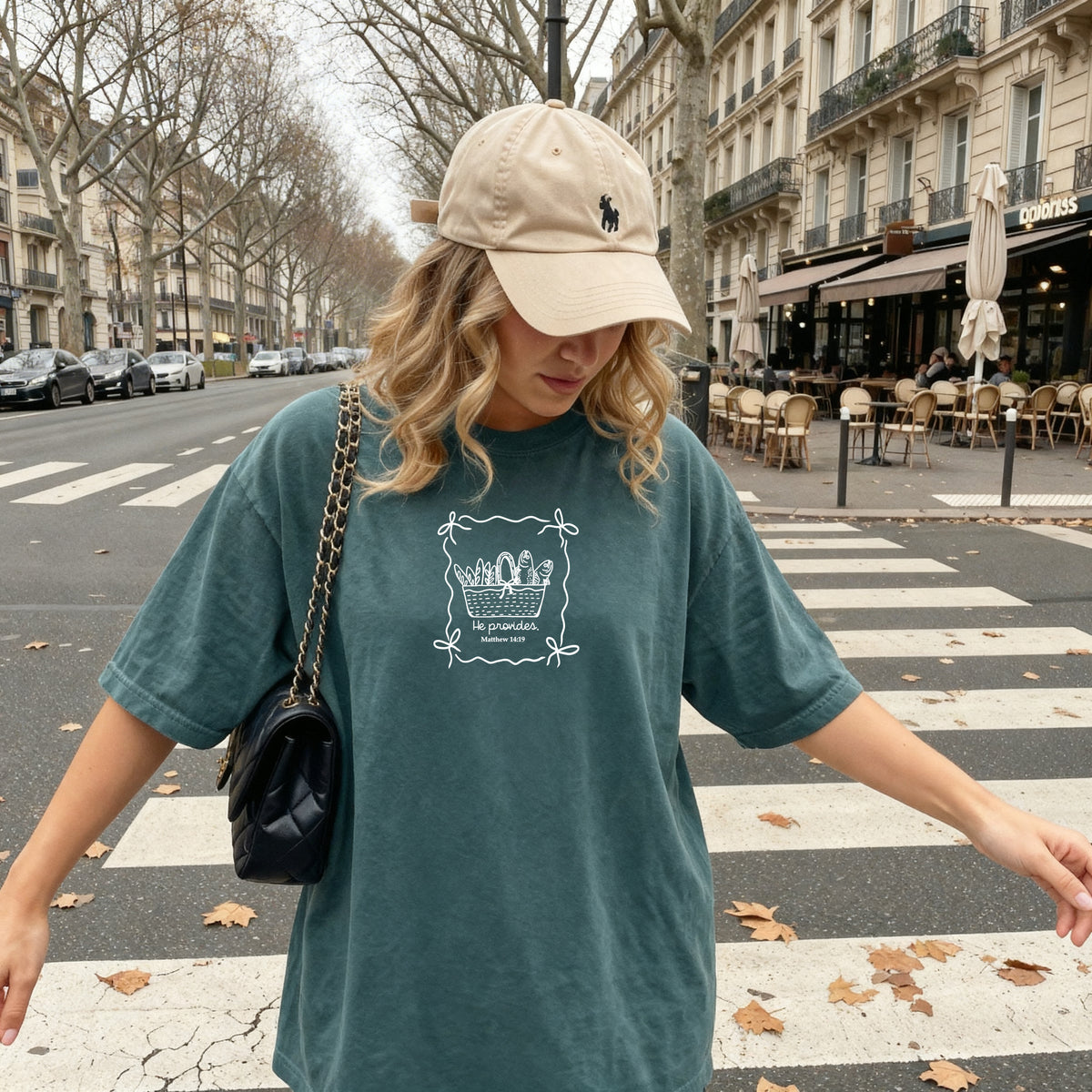 HE PROVIDES UNISEX TEE