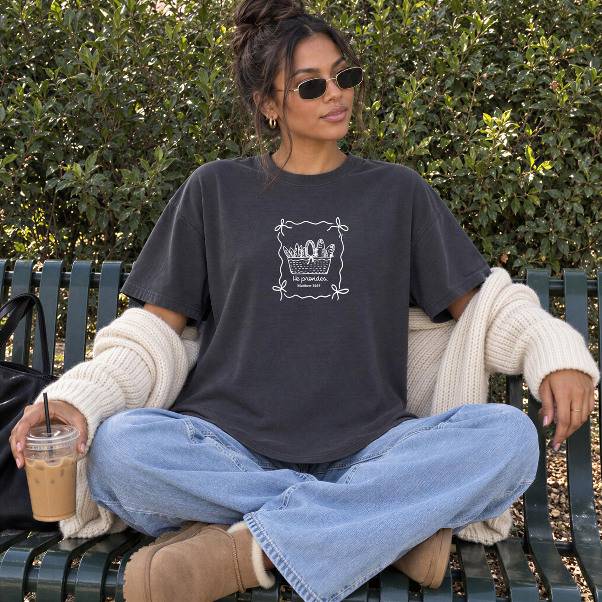 HE PROVIDES UNISEX TEE