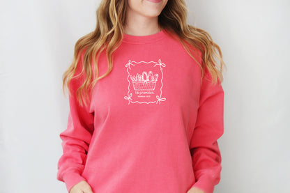 HE PROVIDES UNISEX SWEATSHIRT