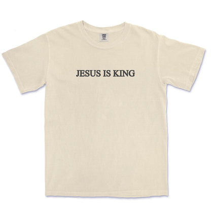 JESUS IS KING UNISEX TEE (PUFFED DESIGN)