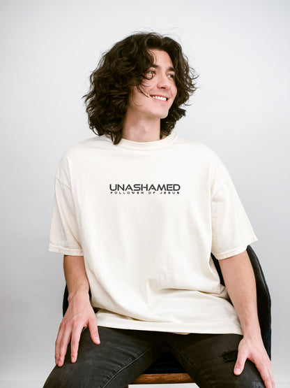 UNASHAMED UNISEX TEE (PUFFED DESIGN)