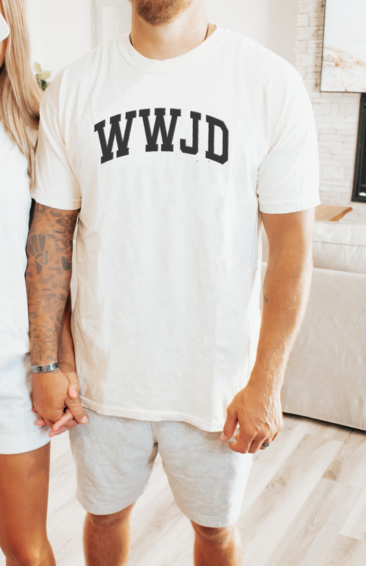 WWJD UNISEX TEE (PUFFED DESIGN)