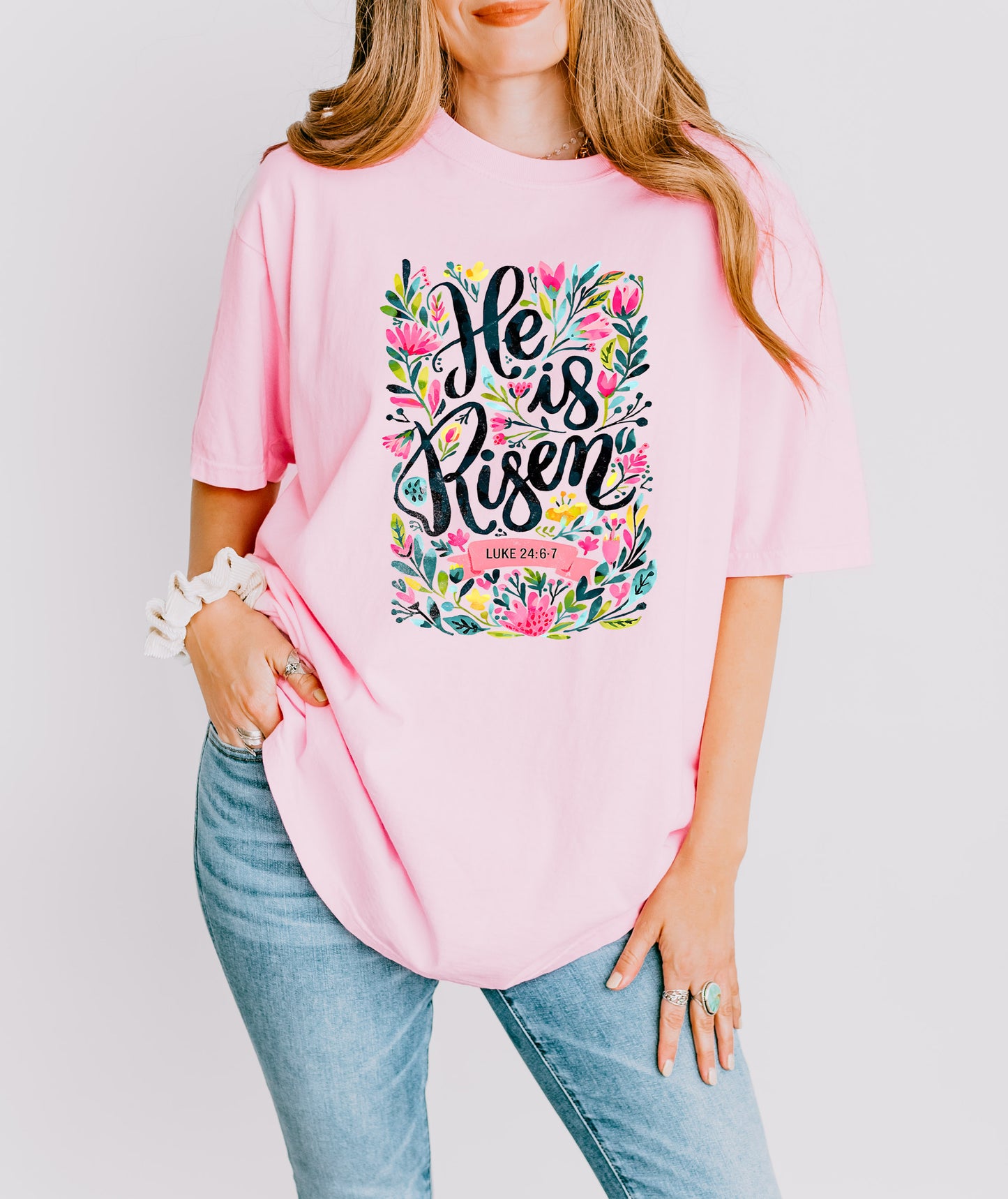 PRE-ORDER EASTER "HE IS RISEN" UNISEX TEE